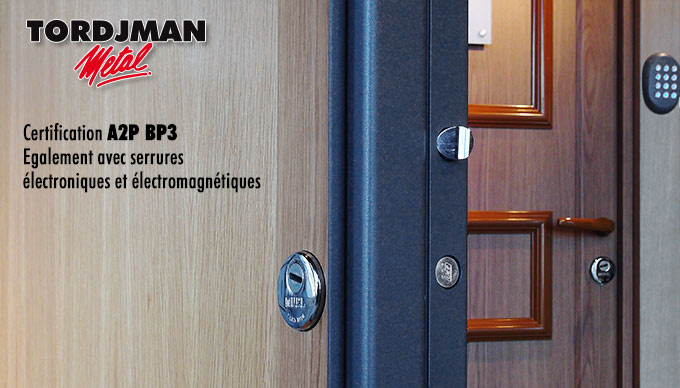 blindage de porte Tordjman Métal